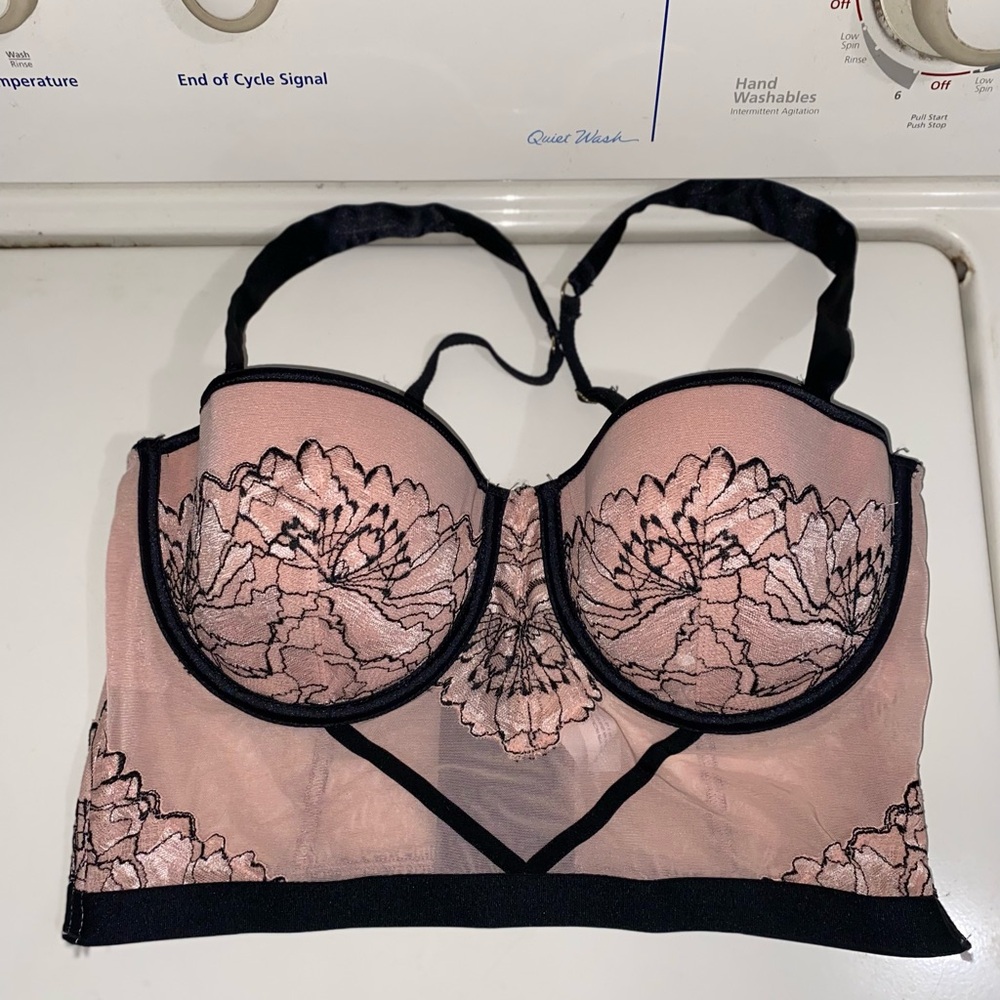 Pink Lace Bralette
